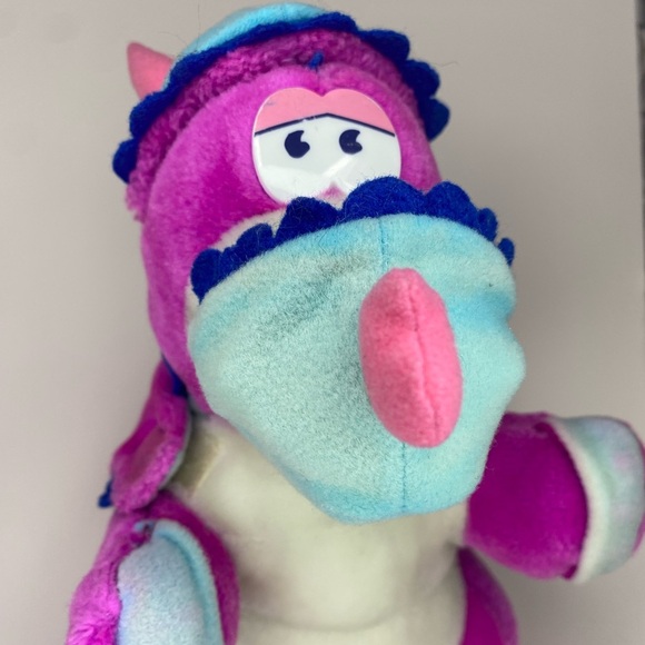 Vintage 1987 Hasbro Be Mores pink dinosaur - Picture 2 of 7